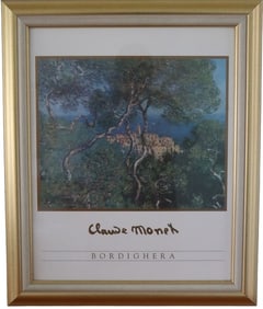 Claude Monet, Bordighera, Impressionist Painting, Print, 1884