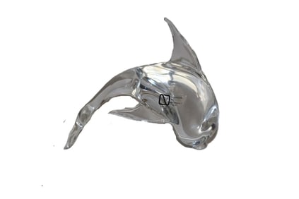 Murano Glass, Dolphin Sculpture, Art Glass