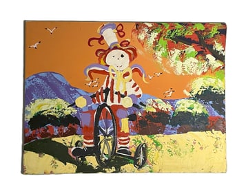 Paul Blaine Henrie - The Swinger - Original Painting on Canvas