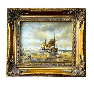 Oil on Canvas, Framed