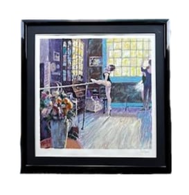 Aldo Luongo, Ballerina, Signed Print