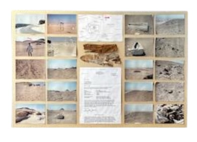 University of Arizona Letter, Radiocarbon Dating Results with Photos