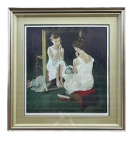 Norman Rockwell, Girl in Mirror