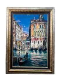 Cao Yong, Venetian Sunset, Artist Print 12/450, H/E