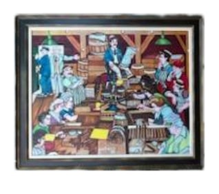 Ferdie Pacheco, Cigar Factory Scene