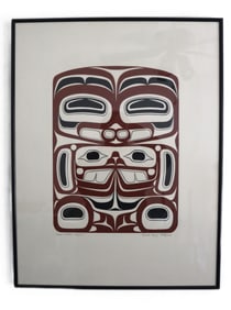 Clifford Jerry Jackson, Killer Whale (86/100) First Nations Northwest Coast Art, Pencil Signed