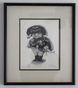 Roland Pym, Mighty Mite, Limited Edition Print (68/300), Pencil Signed