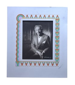 George Hurrell, Portrait of Erte (95th Birthday Portrait), Print