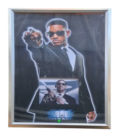 Will Smith Autographed, Men in Black Poster, Signed, Poster with COA