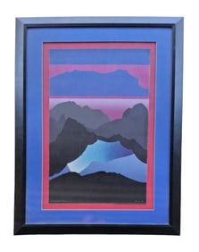 Arthur Secunda, Opening Space, Signed, Reproduction