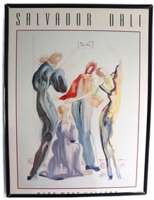 Salvador Dalí, Paradise Lost, Lithograph, 1974