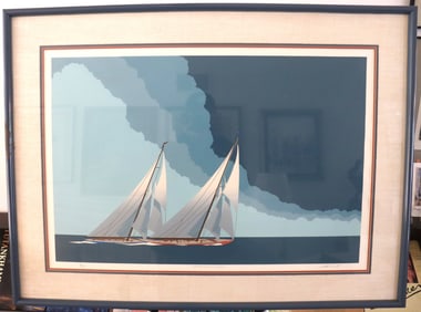 Lynn C. Lunt, Contemporary, Solo Serigraph, Original, Limited Edition 260/295, Signed