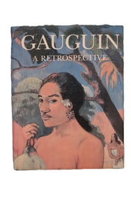 Paul Gauguin, 1988, A Retrospective Book, Art Exhibition Catalog, Printed Signature