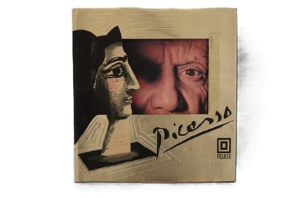 Pablo Picasso, 1969, Picasso and the Human Comedy Book, Art Monograph, Printed Signature