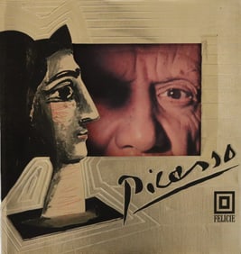 Pablo Picasso, 1969, Picasso and the Human Comedy Book, Art Monograph, Printed Signature