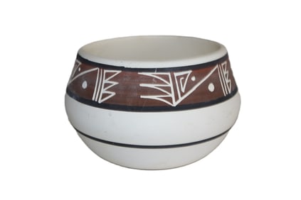 Native American Pottery, Southwestern, Signed