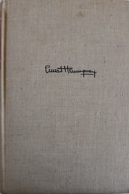 Ernest Hemingway, 1940, For Whom The Bell Tolls, First Edition, Hardcover Book