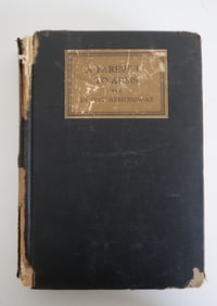 Ernest Hemingway, 1929, A Farewell To Arms, First Edition, Hardcover Book