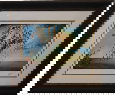 Salvador Dalí, The Temptation of St. Anthony, Surrealist Painting, Giclée, Limited Edition: Artist: Salvador Dalí Description: The Temptation of St. Anthony - Salvador Dalí's
