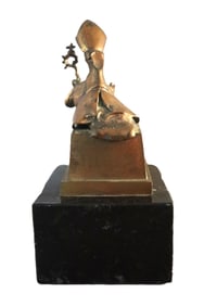 Salvador Dalí, Mujer Desnuda Subiendo la Escalera, Surrealist Sculpture, Bronze, Limited Edition