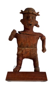 Nayarit Standing Figure - Terracotta Sculpture
