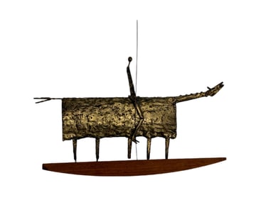 Ralph Tarzian - Acrobatic Figure - Metal Sculpture