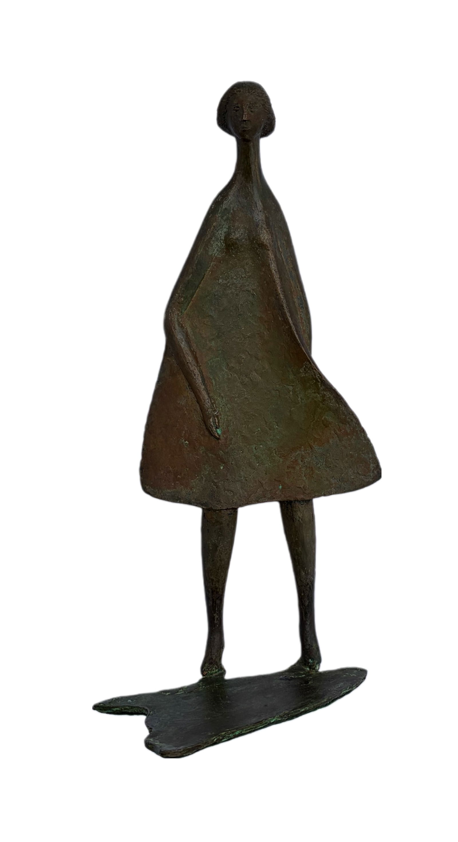 Aharone Bezalel - Bronze Female Figure - Sculpture (1 of 3)