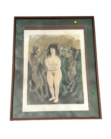 Raphael Soyer - Nude / Demon Art - Artist's Proof