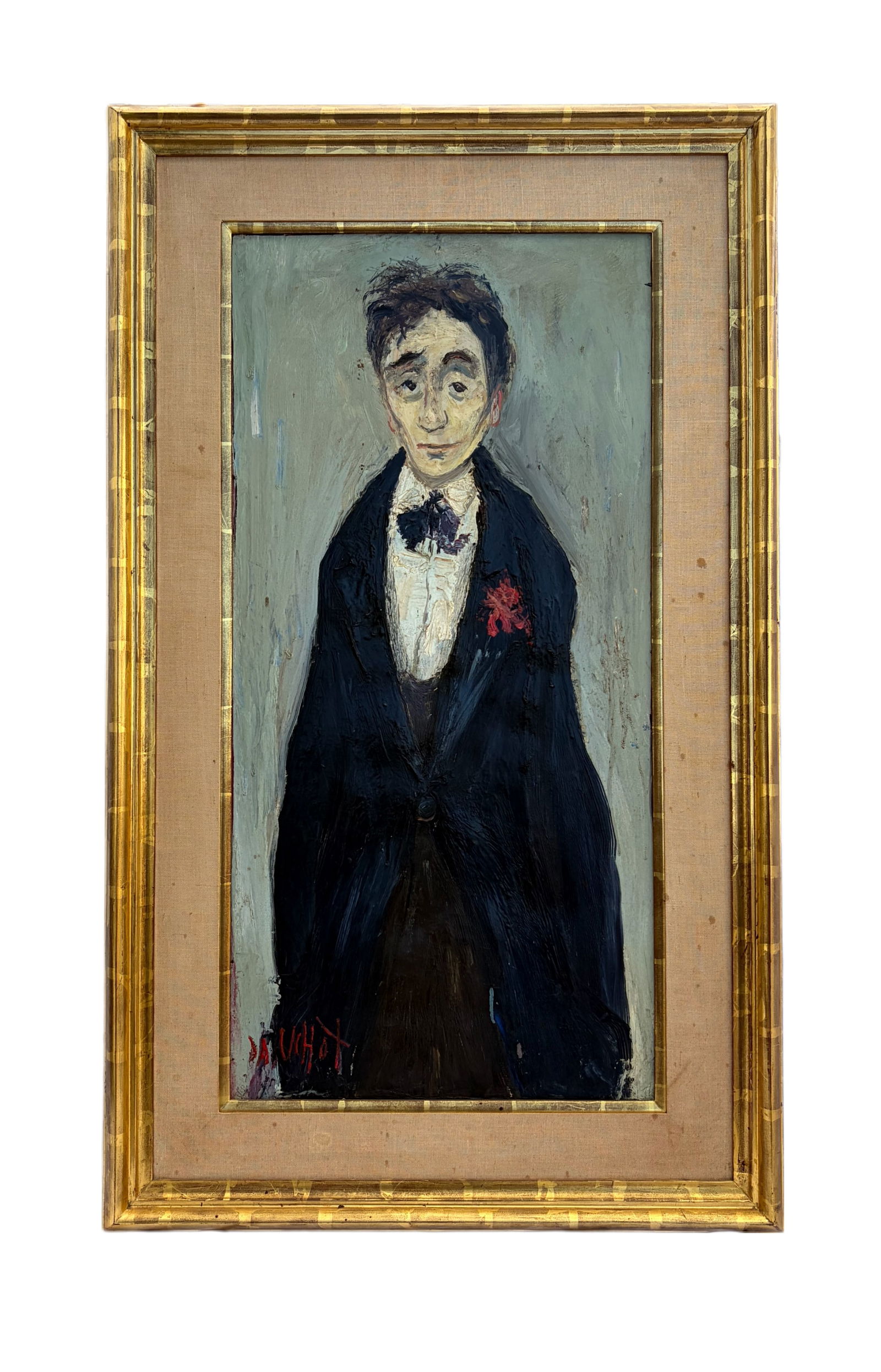 Gabriel Dauchot - Waiter - Oil Painting (1 of 2)