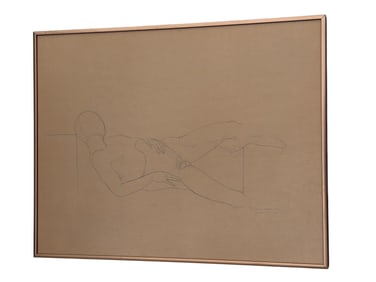 Robert Cremean - Nude Charcoal Sketch