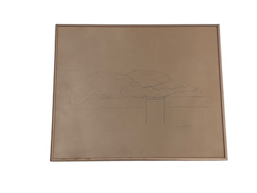 Robert Cremean - Nude Charcoal Sketch