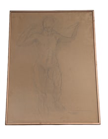 Robert Cremean - Nude Charcoal Sketch