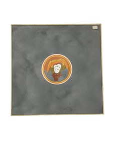 John Luke Eastman - Signed Colored Screen Print - 1971