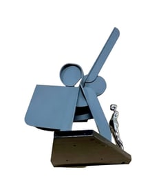 Ernest Trova - “Falling Man/Study Profile Canto