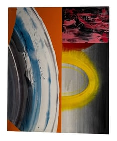 Reginald Hager - Cadmium Del Sur - Acrylic on Canvas - 1990