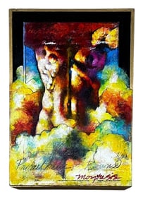 Jim Morphesis, Promithus Boy, Mixed Media Box, Signed, Numbered 8/75 & Dated 1995