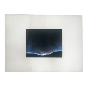 Lita Albuquerque pencil signed/dated 1987 Monoprint on paper