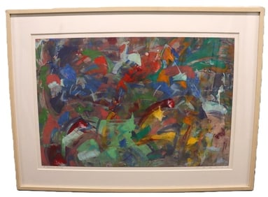 Pablo Campos, Alfombra Persa, Original Work on Paper, Signed and Titled