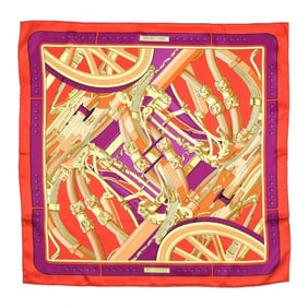 HERMES Silk Rythmes Scarf 65