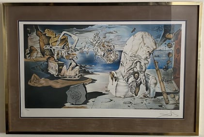 Salvador Dali - The Apotheosis of Homer - Signed Lithograph