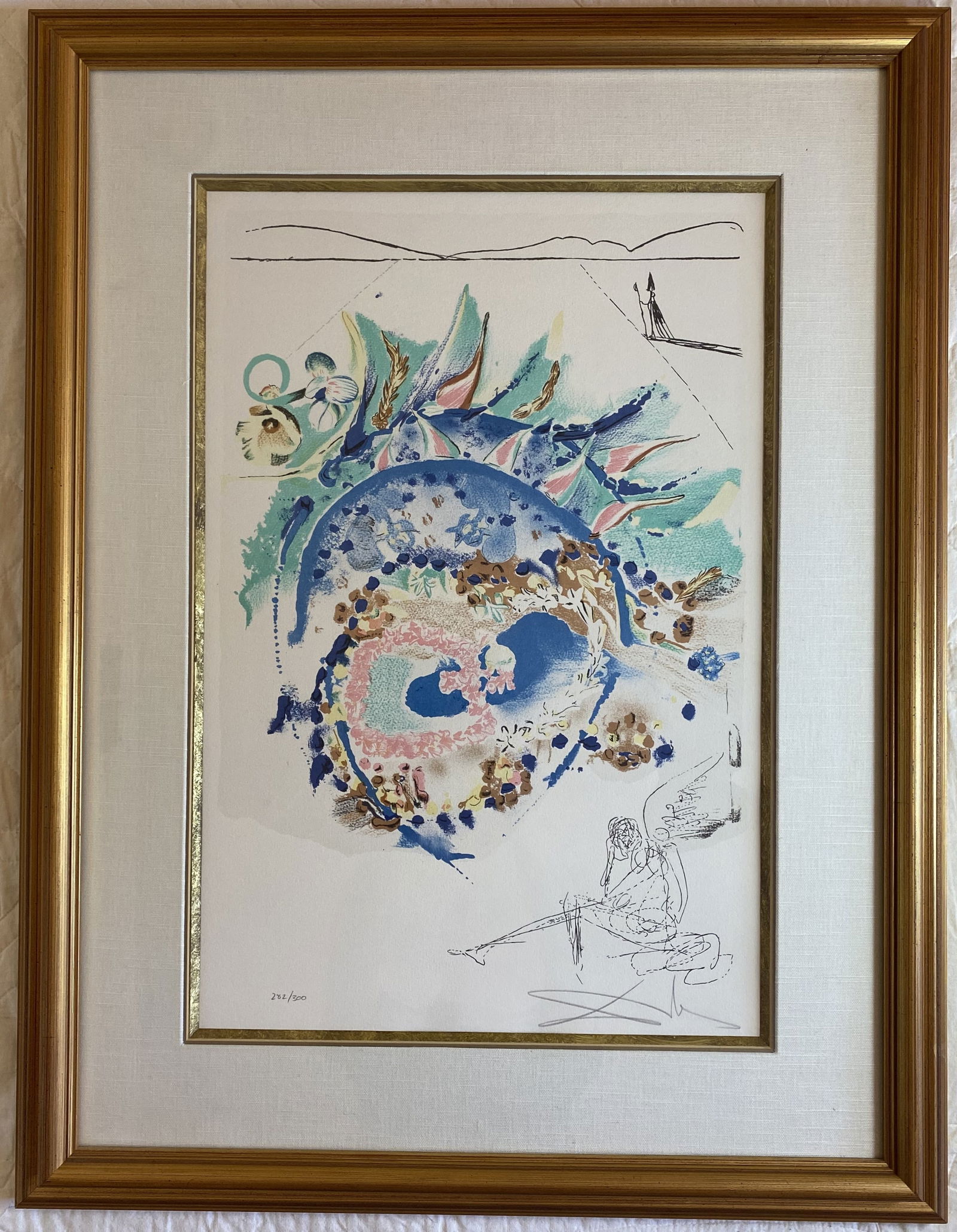 Salvador Dali - Lei/Bluet/Hawaii-California Suite, 1973 - Lithograph (1 of 1)