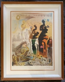 Salvador Dali - Hallucinogenic Toreador 1970 - Signed Lithograph