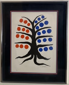 Alexander Calder - Tree of Life - Signed Lithograph