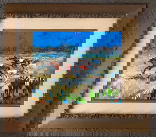 Berry - The Races - Oil Painting