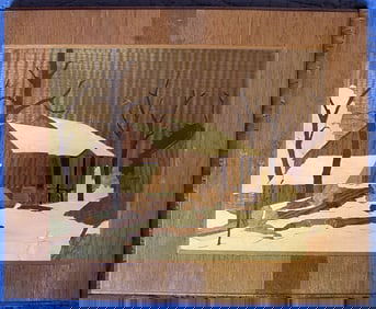 Earl Gresh - The Saw Mill - Marquetry