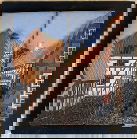 Allan Hytolm - Danish Ceramic Relief / Tile