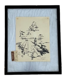 Robert Watson - Minimalist Landscape Sketch