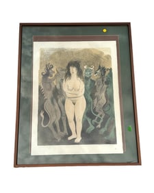 Raphael Soyer - Nude / Demon Art - Artist's Proof