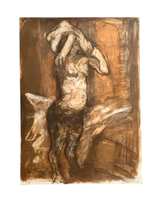 Claude Weisbuch - Signed Artist's Proof - Color Lithograph (1 of 3)