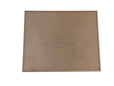 Robert Cremean - Nude Charcoal Sketch